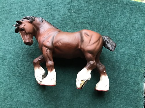 Beswick action shire horse - action,