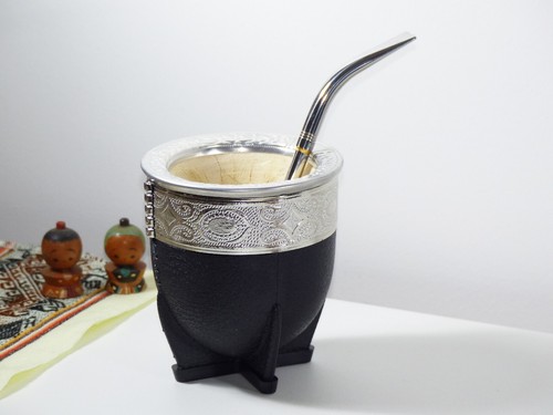 Imperial mate gourd straw - +, +