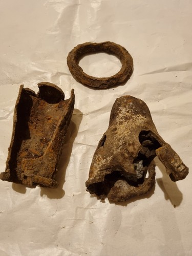 Ww1 shrapnel relic somme - ww1,