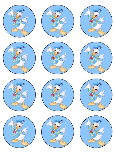 Donald duck edible cup - donald, 12