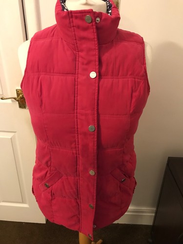 Dash red size ladies gilet - red,