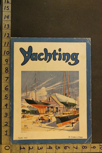1927 yacht mag - 1927, wood