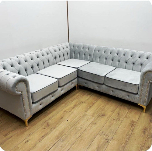 Silver velvet olympia - velvet,