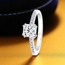 Platinum Diamond Ring For
