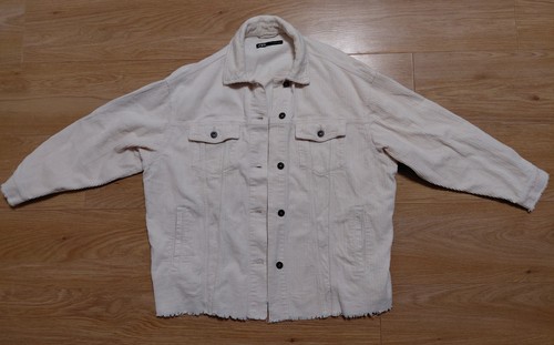 Zara women white corduroy - women's,