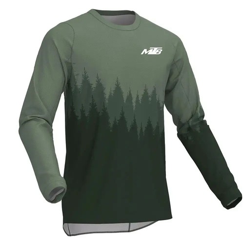 Men mtb jersey long - jersey, sleeve