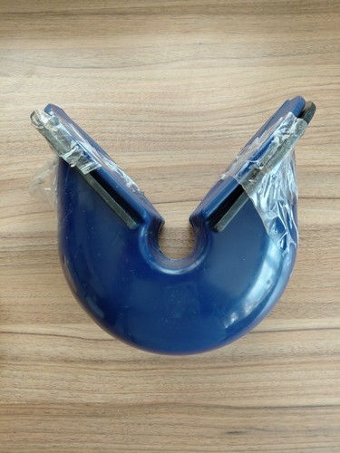 Large blue boat - large, transom