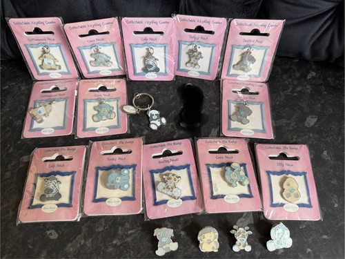 Blue nose friends pin - blue,