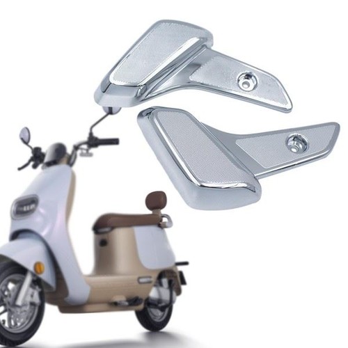 Rear passenger footrest - 2x,