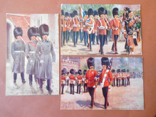 HARRY PAYNE MILITARY Postcards Tuck's Original 1900s "The Kings Guards"