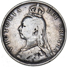 1890 Florin - Victoria British