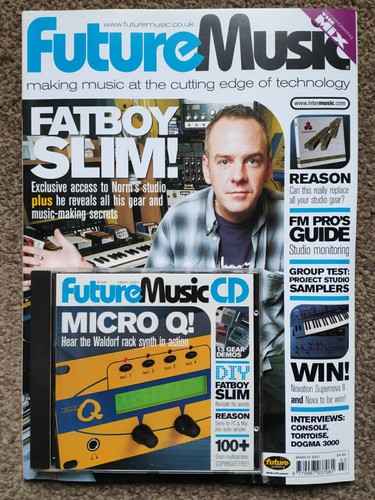Future music magazine march - future,