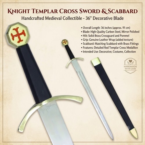 Premium knights templar - knights, sword