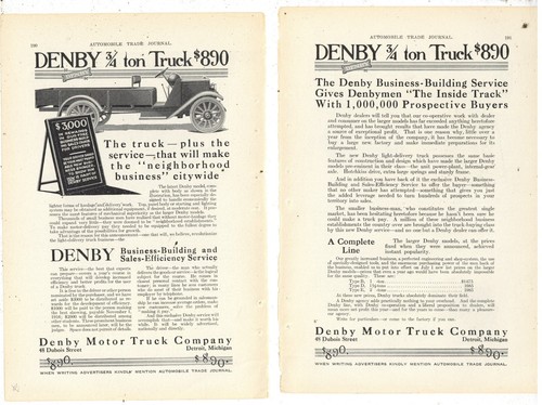 1915 denby motor truck - 1915,