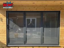 Grey Aluminium Bi-Fold | Exterior Doors with Glass