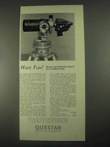 1967 questar telescope - 1967, ad