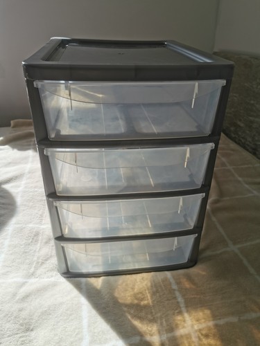 Plastic tabletop drawer - plastic,