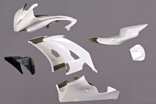 Premium white complete racing - white,