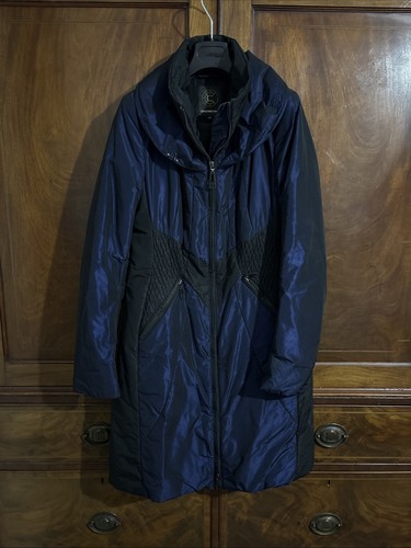 Creenstone navy quilted hooded - creenstone,