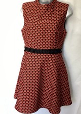 BNWT Ladies GOLD KID Red /