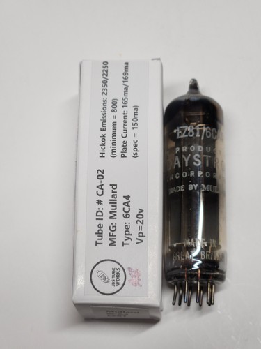 Mullard 6ca4 ez81 1961 - ez81,