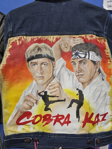 Cobra kai hand painted one - cobra,