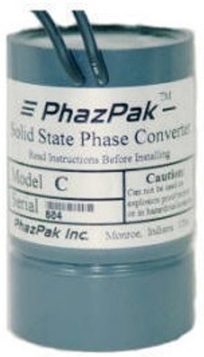 Phazpak rotary phase converter - rotary,