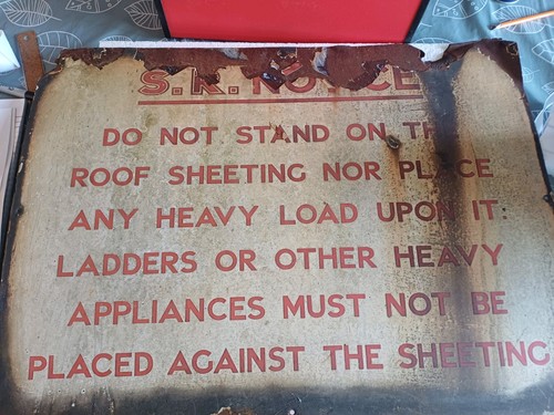 Vintage southern rail enamel - southern,