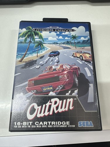 Outrun megadrive boxed - outrun, [megadrive]
