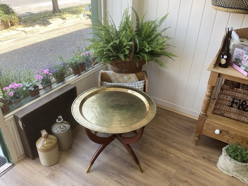 Mid century moroccan brass - century,