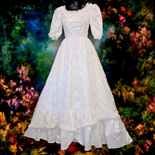 Vintage 1980s lace - 1980s, prairie