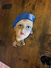 Vintage Chalkware Art deco