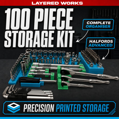 Halfords advanced 100 piece - halfords,
