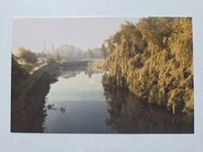 River Weaver, Nantwich, Cheshire Vintage Postcard - PPC 1306