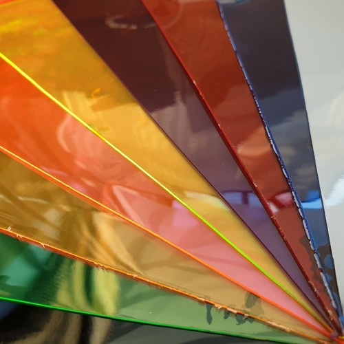 Coloured translucent pvc vinyl - translucent,