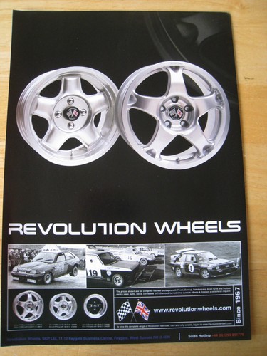 Revolution wheels 2003 advert - wheels,