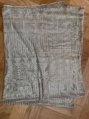 Antique 1920 assuit shawl - antique,