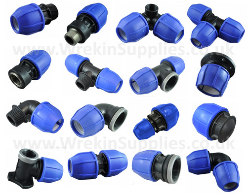 Mdpe plastic compression - mdpe,