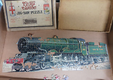 Vintage GWR Jig-Saw Puzzle King George V Not Complete ! By Chad Valley