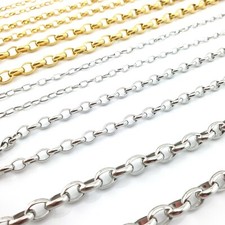 18K & Silver Steel Plated