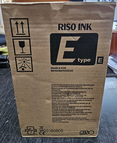 Riso ink type - e,