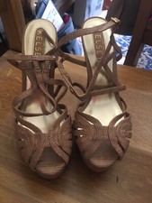 Ladies Snake Skin effect Shoes