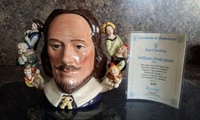 Royal Doulton William Shakespeare D6933 Double Handled