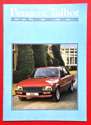 1985 peugeot talbot - peugeot,