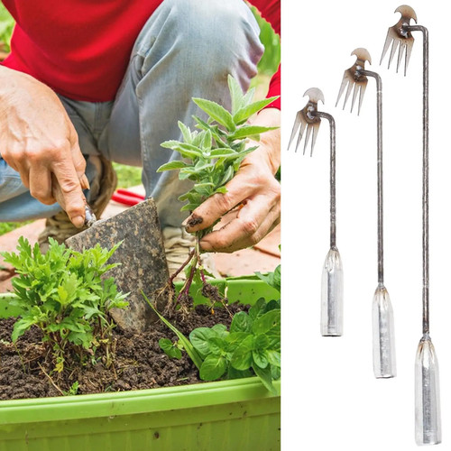Hand cultivator rake hoe - cultivator,,