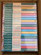 Famous Five 21 Series Books Box Set pack collection By Enid Blyton