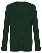 Women Ladies Cable Chunky Knit