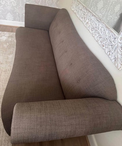 Dfs moray brown seater - dfs, +