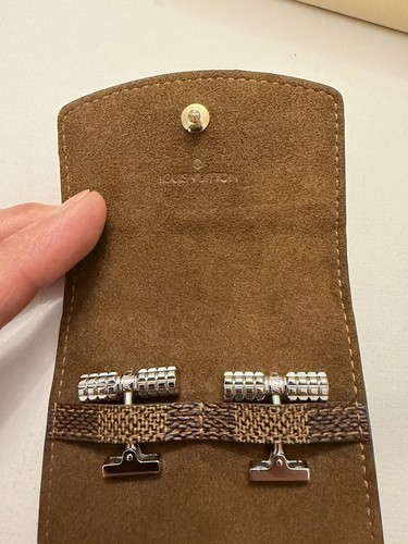 Louis vuitton cufflinks barrel - vuitton,