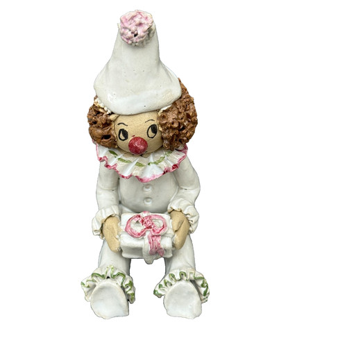 Vintage handmade clown - handmade,
